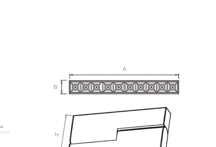 Magnet teknik çizim
